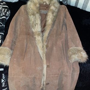 Wilson’s leather long coat